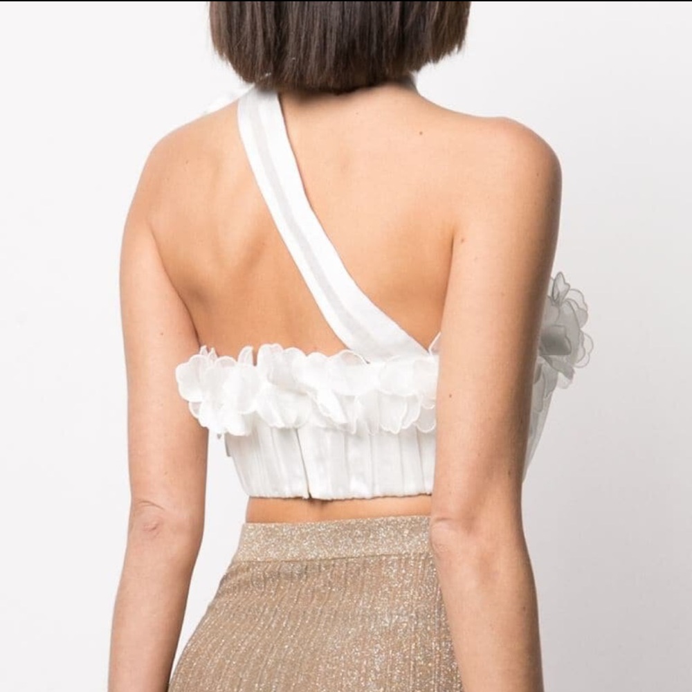 Zimmermann The Lovestruck Garland Bodice Top Zimmermann Size 3 - Picture 5 of 17
